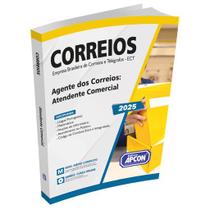 Apostila Correios 2025 Agente dos Correios Atendente Comercial
