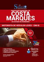 Apostila Costa Marques Ro Motorista De Veículos Leves Cnh B