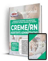 Apostila CREME-RN 2022 - Assistente Administrativo