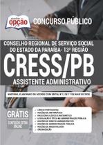 Apostila Cress Pb - Assistente Administrativo Serviço Social