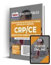 Apostila CRP-CE 2022 Assis Téc Administrativo e Serviços