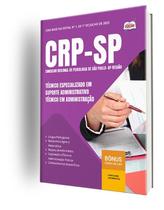 Apostila CRP-SP - Técnico Especializado em Suporte Administrativo - Técnico em Administração