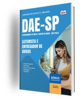 Apostila DAE Bauru - Leiturista e Entregador de Avisos Apostila DAE Bauru - Leiturista e Entregador de Avisos