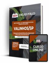 Apostila DAEV Valinhos - SP - Comum aos Cargos de Ensino Médio/Técnico Apostila DAEV Valinhos - SP - Comum aos Cargos de Ensino Médio/Técnico