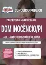 Apostila Dom Inocêncio Pi - Agente Comunitário De Saúde