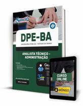 Apostila DPE-BA - Analista Técnico - Administração