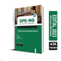 Apostila DPE MG Técnico da Defensoria Pública - Ed. Solução