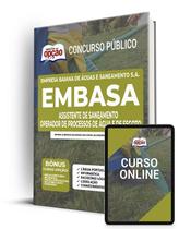 Apostila EMBASA - Assistente de Saneamento - Operador de Processos de Água e de Esgoto
