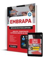 Apostila EMBRAPA 2024 - Analista - Administração de Pessoas (Gestão de Pessoas) - Editora Solução