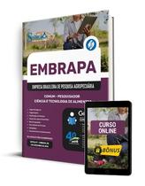 Apostila EMBRAPA 2024 - Comum - Pesquisador - Ciência e Tecnologia de Alimentos - Área 1