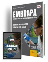 Apostila EMBRAPA 2024 - Comum - Pesquisador - Ciências Biológicas - Área 4 - Apostilas Opção