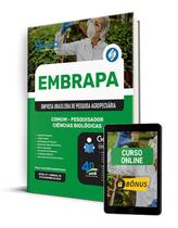 Apostila EMBRAPA 2024 - Comum - Pesquisador - Ciências Biológicas - Área 4 - Editora Solução Apostila EMBRAPA 2024 - Comum - Pesquisador - Ciências Biológicas - Área 4 - Editora Solução