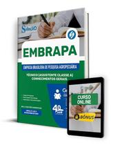 Apostila Embrapa 2024 - Técnico (Assistente Classe A) - Conhecimentos Gerais