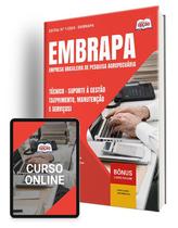 Apostila EMBRAPA 2024 - Técnico - Suporte à Gestão (Suprimento, Manutenção e Serviços) - Apostilas Opção