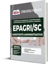 Apostila Epagri-Sc 2022 - Assistente Administrativo