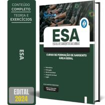 Apostila Esa 2024 - Curso De Formação Sargento - Área Geral