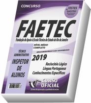 Apostila Faetec - Inspetor De Alunos - Curso oficial