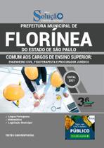 Apostila Florínea Sp - Engenheiro Civil E Fisioterapeuta