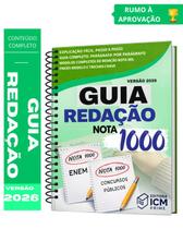 Apostila Guia Redação Nota 1000 P Enem E Concursos Públicos Completa 2026 Apostila Guia Redação Nota 1000 P Enem E Concursos Públicos Completa 2026