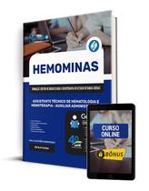 Apostila HEMOMINAS 2024 - Assistente Técnico de Hematologia e Hemoterapia - Auxiliar Administrativo