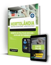 Apostila Hortolândia - SP 2022 - Auxiliar de Farmácia