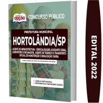 Apostila Hortolândia Sp Ajudante Geral Carpinteiro Encanador