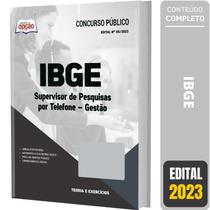 Apostila Ibge 2023 Supervisor Pesquisas Por Telefone Gestão