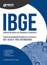 Apostila IBGE 2024 Gerais e Específicos CNU Bloco 8 - Editora Nova Concursos