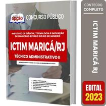 Apostila Ictim Maricá-Rj - Técnico Administrativo 2