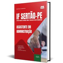 Apostila If Sertão Pe 2025 Assistente Em Administração