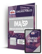 Apostila IMA-SP - Comum aos Cargos de Nível Médio e Técnico - Apostilas Opção