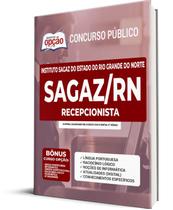 Apostila Instituto SAGAZ - RN 2022 - Recepcionista
