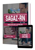 Apostila Instituto SAGAZ - RN - Analista de Licitação