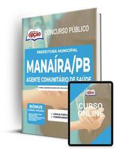 Apostila Manaíra - PB 2022 - Agente Comunitário de Saúde