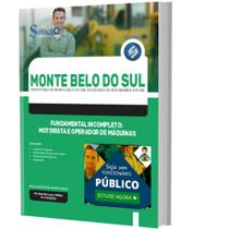 Apostila Monte Belo Do Sul Rs Motorista Operador De Máquinas