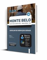 Apostila Monte Belo - MG 2023 - Auxiliar de Serviços Gerais