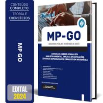 Apostila Mp Go 2024 - Comum Aos Cargos De Analista