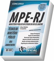 Apostila MP RJ - Técnico do Ministério Público