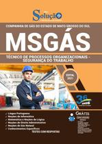 Apostila MSGÁS - Técnico de Processos Organizacionais - Segurança do Trabalho - Editora Solução