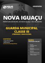 Apostila Nova Iguaçu Rj - Guarda Municipal - Classe Iii - Nova Concursos