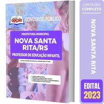 Apostila Nova Santa Rita Rs - Professor Educação Infantil