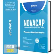 Apostila Novacap 2024 - Técnico Administrativo