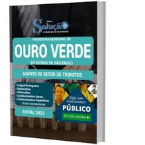 Apostila Ouro Verde Sp - Agente De Setor De Tributos