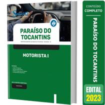 Apostila Paraíso Do Tocantins To - Motorista I - Editora Solucao