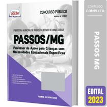 Apostila Passos Mg 2023 Professor Apoio Crianças Específicas