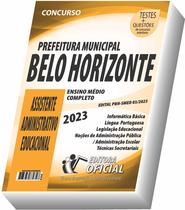 Apostila PBH - Prefeitura de Belo Horizonte - Assistente Administrativo Educacional