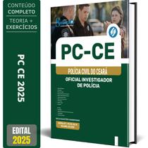 Apostila Pc Ce 2025 - Oficial Investigador De Polícia