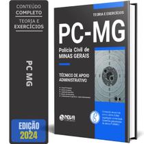Apostila Pc Mg 2024 - Analista Técnico Apoio Administrativo