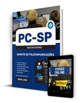 Apostila PC-SP 2024 - Agente de Telecomunicações