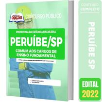Apostila Peruíbe Sp - Comum Cargos De Ensino Fundamental - Apostilas Opção